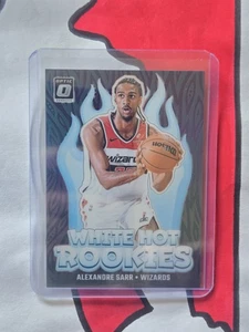 Alexandre Sarr RC- Purple White Hot Rookies- 2024-25 Panini Optic NBA- Wizards - Picture 1 of 2