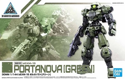 Bandai 30MM 30 Minute Missions Green Portanova 1/144 Scale Model Kit USA Seller - Image 1 of 4