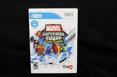 Videogame de desenho uDraw Marvel Super Hero Squad Combat Nintendo Wii - Imagem 1 de 2