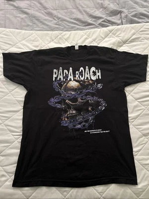 Papa Roach T-Shirt Black Size XL Metal - Image 1 of 4