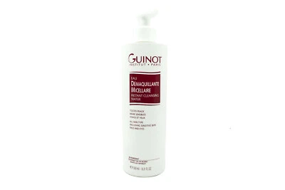 Água de Limpeza Instantânea Guinot Demaquillante Pro Tamanho 16,9 fl.oz 500 ml NOVO AUTÊNTICO - Imagem 1 de 3