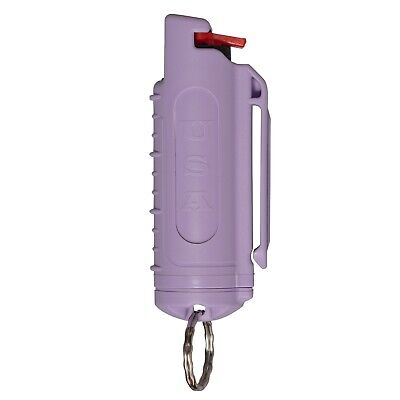Police Magnum Pepper Spray .50oz Lilac Molded Keychain Self Defense Security • 9.95$