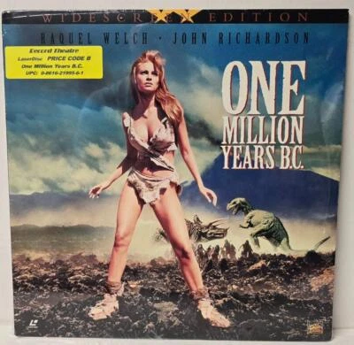 ONE MILLION YEARS B.C. RAQUEL WELCH RAY HARRYHAUSEN LASERDISC LASER DISC SEALED - Image 1 of 2