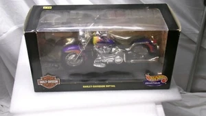 Hot Wheels Collectible Harley Davidson Softail 1:10 Scale Diecast Motorcycle . - Picture 1 of 3