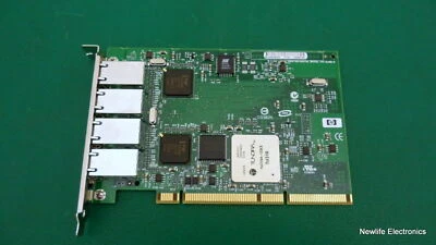 HP AB545-60001 PCI-X 4-port 1000Base-T Gigabit Adapter AB545A - Image 1 of 4
