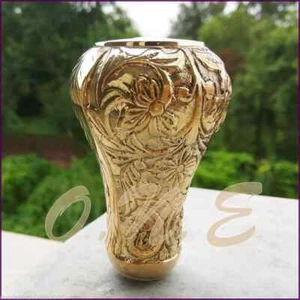 Solid Brass Designer Handle Vintage Walking Cane Wooden Walking Victorian Stick - Picture 1 of 3