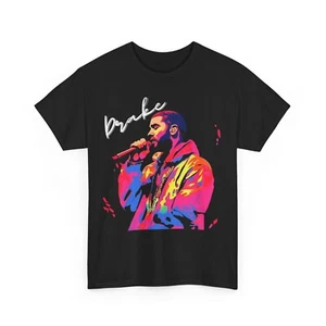 Drake Pop Art Tour T-Shirt | Colourful Tee Inspired by Stage Performance - Picture 1 of 5