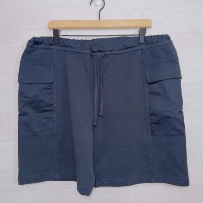 Armani Exchange Men's Black Elastic Stretchy Waist Casual Cargo Shorts size XL - Image 1 of 4