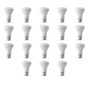Feit Electric 45-Watt Equivalent R20 Dimmable CEC Bright White 3000K (6-Pack) - Picture 1 of 10