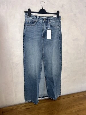 Ladies Mango Long Denim Skirt. New Tagged Size Small - Image 1 of 4
