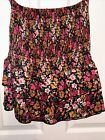 Haute Project Los Angeles Womens Floral sleeveless Crop Top Size Large