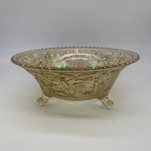 Imperial Glass - Carnival Glass Bowl - Lustre Rose - 11" - Picture 1 of 8