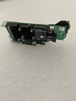 Dell PERC H740P 12Gbps 8GB Cache PCI-E RAID Controller LP 3JH35 w/ battery Y2RV2 - Image 1 of 4