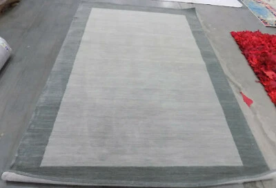 LIGHT GREY / DARK GREY 6' X 9' Damaged Rug Reduced Price 1172598402 HIM580B-6 - Image 1 of 3