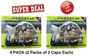 Power Cap Edge Faros en un Sombrero Gorro Paquete de 2 Camuflados y Negros NUEVO (PAQUETE DE 4) - Imagen 1 de 10