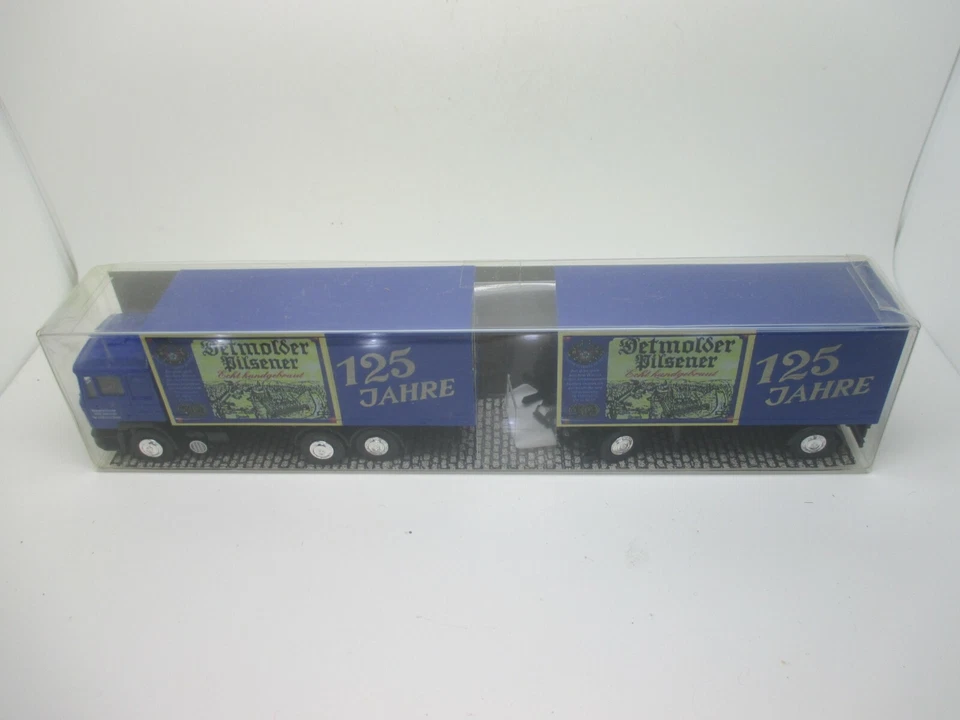 Albedo: MAN Valigia - Rimorchio "125 Anni Del Detmolder Pilsener" (GK58) - Immagine 1 di 1