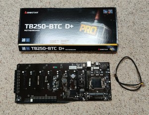 BIOSTAR TB250-BTC D+ RISERLESS MOTHERBOARD