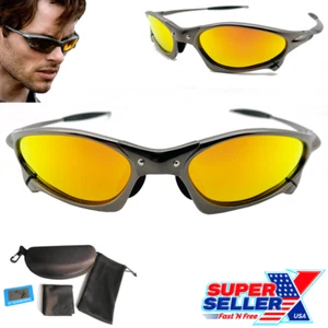Metal-X Penny Cyclops Sunglasses Polarized Fire Iridium UV400 Lenses - USA - Picture 1 of 4