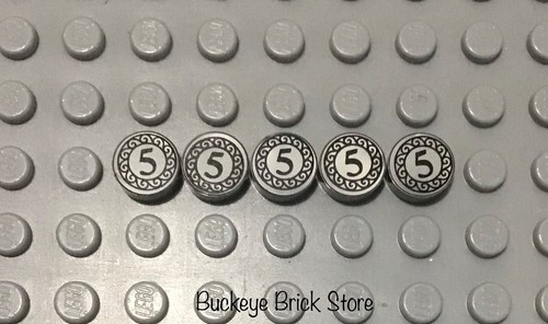 LEGO Lot of 5 Coins Coin Money as Shown | eBay