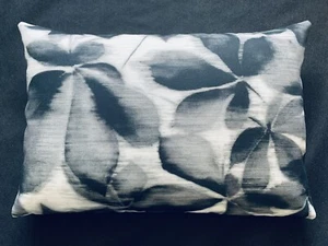 Harlequin Fabric Cushion Cover GROUNDED Black Earth ~ Leaf Design 60cm x 40cm - Picture 1 of 4