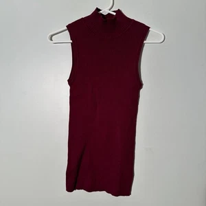 The Limited Mock Rollkragen weinrot/rotbraun ärmellos X-Small Damen  - Bild 1 von 5
