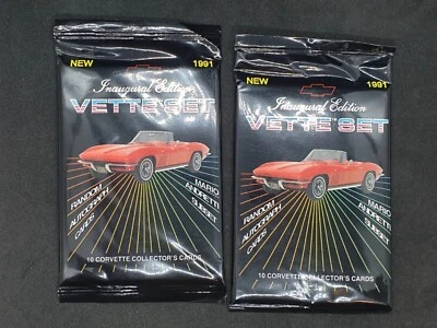 Vintage 1991 Vette Set Pack (Inaugural Edition Corvette ) -Sealed 2X - Image 1 of 2