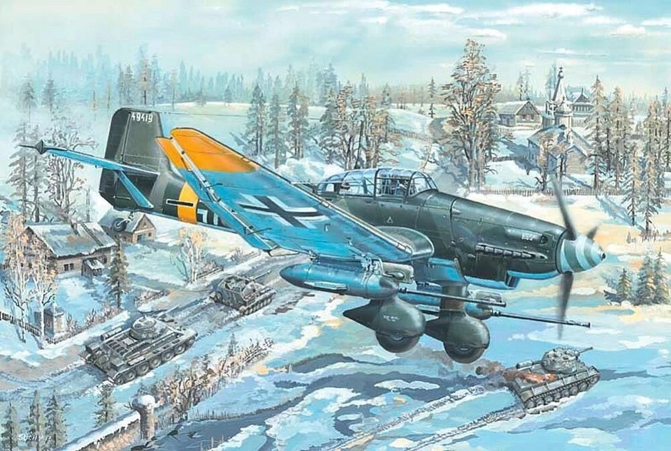 Trumpeter 02425 - 1:24 Junkers Ju-87G-2 Stuka - Nuovo - Immagine 1 di 1