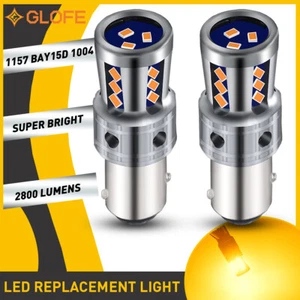 1157 BAY15D LED Señal de giro Bombillas Ámbar CANBUS Anti Hiper Flash Libre de Errores - Imagen 1 de 14