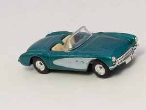 Praline Green 1957 Chevy Corvette Convertible #5406 HO 1:87 - Picture 1 of 6