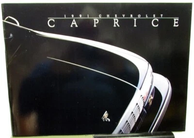 Chevrolet Caprice 1991 concesionario gran prestigio folleto de ventas características opciones Foto 1 de 4