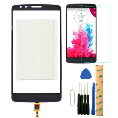 Digitalizador de pantalla táctil frontal negro para LG G3 Stylus D690 + Kit de herramientas OCA Foto 1 de 4