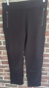 Pantalones deportivos para mujer REI Polartec negros de vellón L Petite camping al aire libre senderismo - Imagen 1 de 10