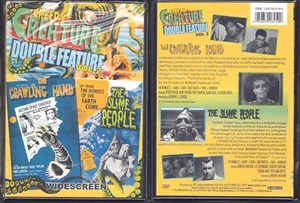 Creepy Creatures Vol. 2: The Crawling Hand / The Slime People (DVD) NEW - MOD - Imagen 1 de 1