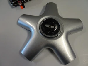 New MOMO Silver Custom 15" Wheel Center Cap # 4568541113 - Picture 1 of 5