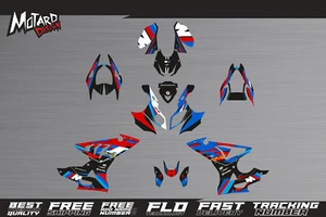 Graphics kit for BMW S1000 RR 2013 2014 Dekor Premium Decals Design Stickers - Picture 1 of 6