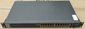 Netgear M4100-26-PoE FSM7226P 24-Port L2+ Managed PoE Switch SFP 2-Port GbE SFP - Picture 1 of 7