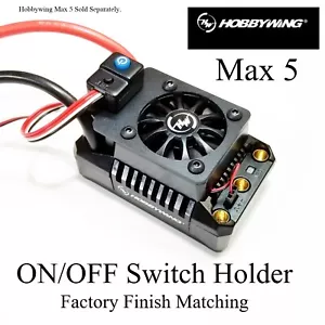 Soporte de interruptor de encendido y apagado RCP Xtreme Cool Hobbywing Max 5 ESC G1 y G2 Y G2 Plus - Imagen 1 de 23