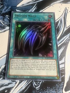 YUGIOH 1ST BLCR-EN003 DRAGON NAILS ULTRA RARE NEAR MINT (NM) - Picture 1 of 1