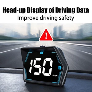 Speed Measurement Car Head Up Display Auto Digital Speedometer Driving Safety - Picture 1 of 12