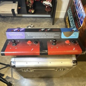 Nintendo Arcade Play Choice 10 dual monitor Control Panel, Joysticks & Buttons