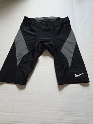 Boys 10-12 Black And Gray Nike Swim Shorts - Image 1 of 3