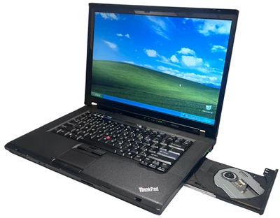 Lenovo ThinkPad T500 15" - Intel C2D, 3GB, 120GB SSD, Radeon HD 3650, Windows XP - Image 1 of 4