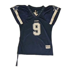 Camiseta de fútbol americano azul para hombre Reebok Tony Romo #9 Dallas Cowboys talla XL - NUEVA CON ETIQUETAS - Imagen 1 de 6