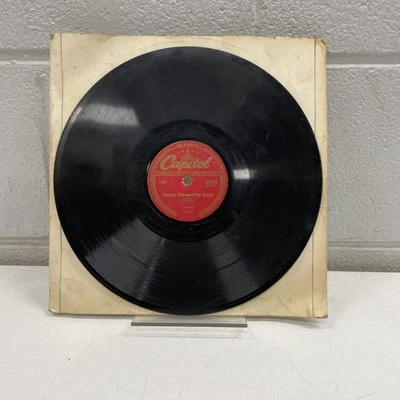 VINTAGE Vinyl Record 78 RPM Music Capitol Les Paul Guitar Walkin Whistlin Blues - Image 1 of 3