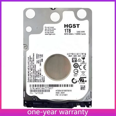 HTS541010B7E610 HGST 5400 RPM 1TB SATA III 6Gbps 2.5" Laptop Hard Drive HDD - Image 1 of 3