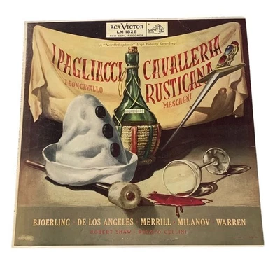 RCA Victor Opera LP I Pagliacci/Cavalleria Rusticana Bjoerling & More - Image 1 of 2