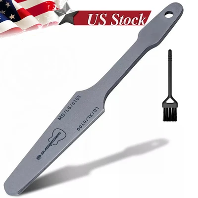 Guitar Crowning File Double-Sided Fret Crowning Files Luthier Tools MD, LG, XL - Image 1 of 4