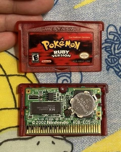 Pokemon Ruby w/ All 386 Shiny Living Complete Pokedex Authentic Saves New Batt - Picture 1 of 24