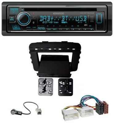 Kenwood MP3 Bluetooth DAB USB CD Autoradio für Kia Sorento (UM, ab 03/2015) - Bild 1 von 4