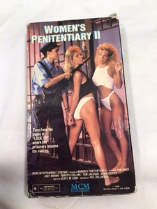 Women's Penitentiary II 2 VHS 1990 Thriller Sleaze MCM Entertainment #3006 Cult - Picture 1 of 4